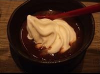 宴会　個室　白玉ぜんざい