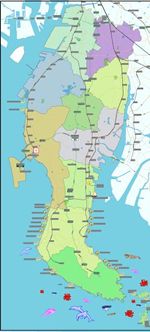 知多半島地図 検索用小