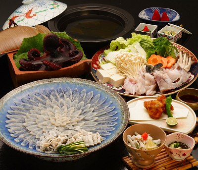 南知多町　日間賀島　ふぐ料理