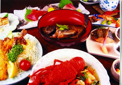 料理旅館　会席料理